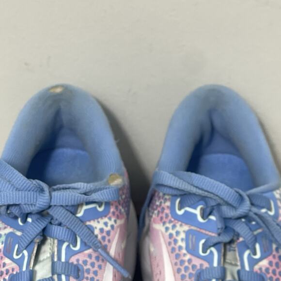 Brooks Ghost 14 Running Shoes Women 8.5 Wide D Multicolor Tie-Dye Pastel DNA - Picture 4 of 12